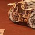 RoboTime 3D drevená mechanická skladačka Historické auto